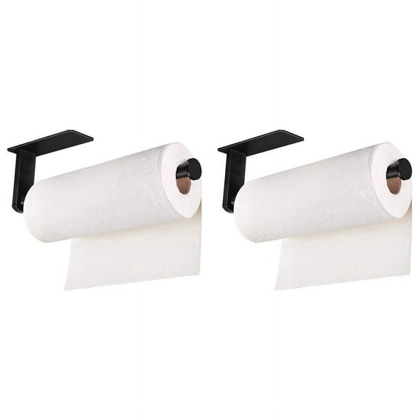 2X Porta Toallas de Papel, Rollos Grandes de Acero Inoxidable Perchero para Toallas de Papel Percha Dispensadora de Rollo de Papel para Sala de BañO