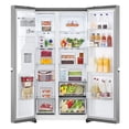 thumbnail image 3 of Refrigerador LG Side by Side 27 pies cúbicos con Fábrica de hielo automática y Cleaning Time, 3 of 13