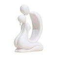 thumbnail image 2 of Couple Kissing Resin Desktop Ornament for Home and Living Room Tabletop Decoration Ideal Showpiece for Bedroom and Study Environments, 2 of 8