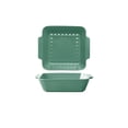 thumbnail image 4 of 1500ML Baking Bowl, Cheese Baked Rice Baking Tray, Household Ceramic Large Baking Double Ear Rectangular Microwave Oven Tray, 4 of 14