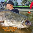 thumbnail image 6 of 3PCS/6PCS Catfish Fishing Set, Takedown Catfish Rigs for Bottom Fishing, 2 in 1 Rotating Rattles/Double Rattles Beads, Catfishing Tackle, EVA Peg Catfishing Equipment, 6 of 9