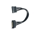 thumbnail image 3 of Youkk Professional Extension Cable HDD SSD Power Supply Cables Portable SATA Power Wire Drive Floppy Extender Connector Splitter Cord, 3 of 7
