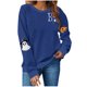 thumbnail image 2 of Heisall Womens Sweatshirts Halloween Print Long Sleeve Round Neck Loose 2025 New Arrival Fashion Casual, 2 of 4