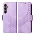 thumbnail image 2 of Funda GANGXUN para Samsung Galaxy S24 con diseño acolchado elegante, cuero PU, protección total y ajuste preciso, 2 of 5