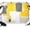 Yellow Gray White, variant on 7x5ft Photo Backdrop, Yellow Grey Soft Polyester Backdrop Curtains Photography Backdrops, Modern Abstract Oil Painted Geometric Brushed Background for Photoshoots Studio Video Portrait Parties