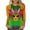 10-Multicolor, variant on Cavosen Carnival Day Women's 3/4 Sleeve Tops Dressy Holiday Mardi Gras Round Neck Blouse Mask Graphic Print Tops Festival Trendy Shirts Loose Workout Tees Party Shrove Tuesday T-Shirts L