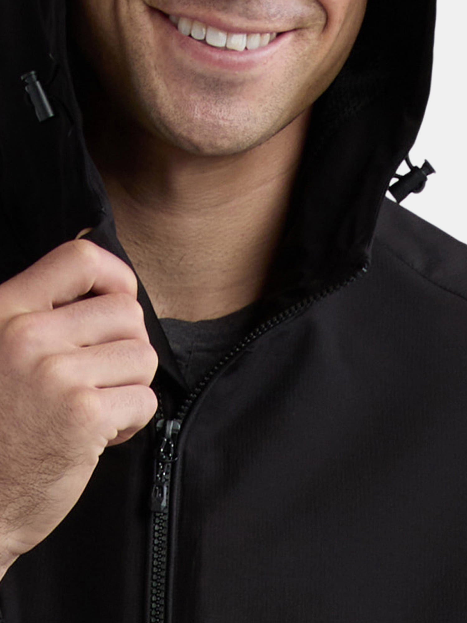 Ozark Trail Men's & Big Men's Windbreaker Jacket with Hood, Sizes S-3XL