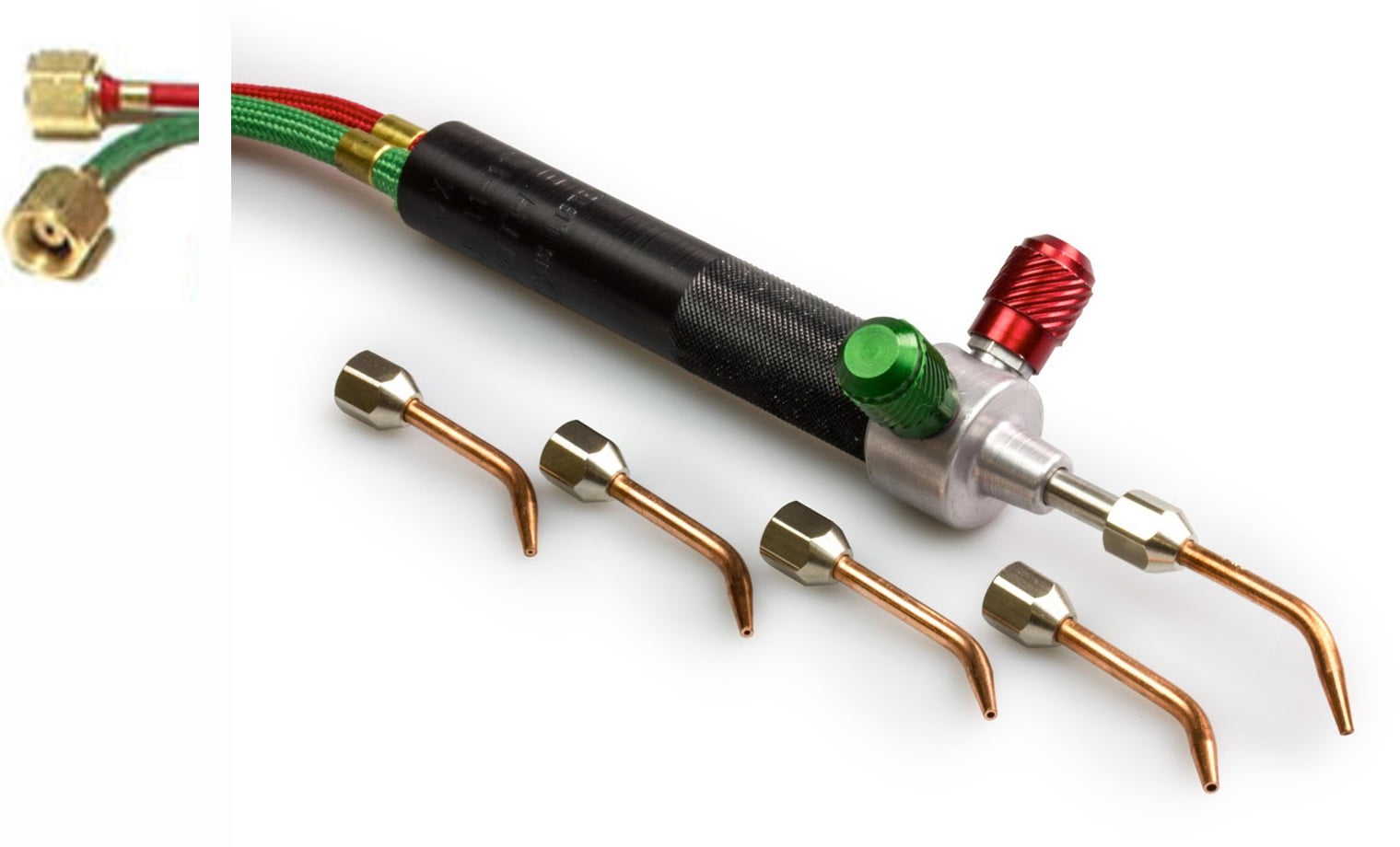 LITTLE TORCH COMPLETE with 5 TIPS PROPANE made in the USA