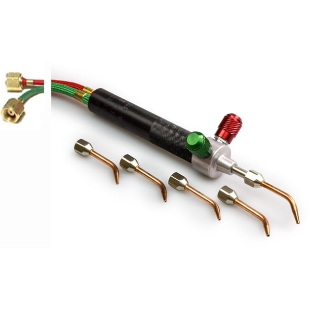 LITTLE TORCH COMPLETE with 5 TIPS PROPANE made in the USA