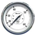 thumbnail image 1 of Faria Beede Instruments 45010 4 in. 0 to 60 MPH Newport Stainless Steel Speedometer, 1 of 1