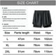 thumbnail image 5 of Pantalones cortos para correr 2 en 1 para hombre, 1 Uds., pantalones cortos ligeros para gimnasio, Yoga, entrenamiento, boxeo, deportes, con lazo para toalla MFZFUKR 221580-1, 5 of 8