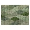 thumbnail image 2 of Addison Rugs Chantille Indoor/Outdoor Transitional Geometric Green Washable Rectangle Rug, 1'8" x 2'6", 2 of 6