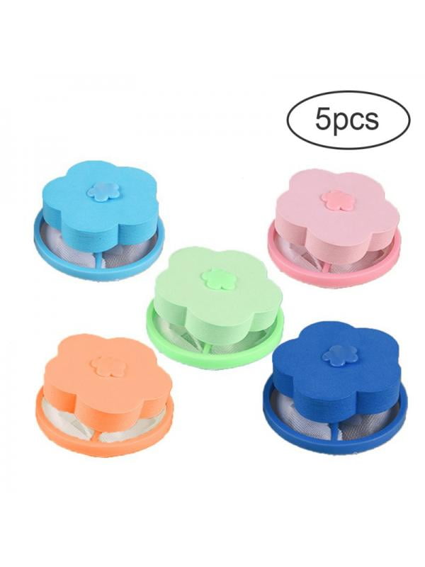 For Washing Machine Floating Pet Fur Catcher Laundry Lint Pet Hair Remover USA 
