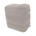 thumbnail image 3 of Abbracc Inflatable Travel Foot Rest Adjustable Height for Long Trip Office Home Cars Gray, 3 of 7