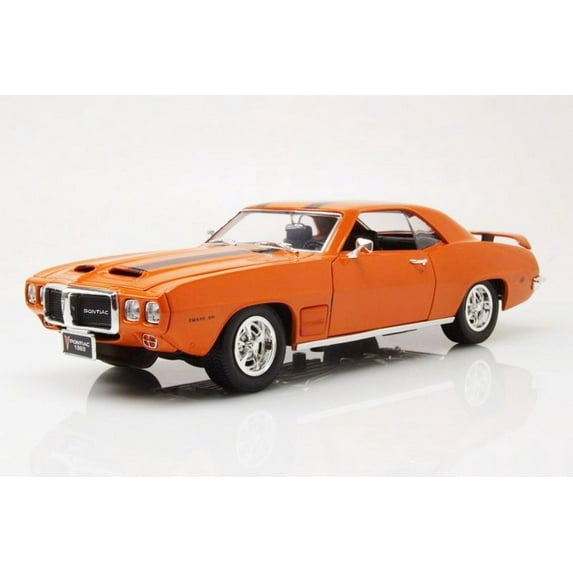 1969 Pontiac Firebird, Orange - Road Signature 92368 - 1/18 Scale Diecast Model Toy Car