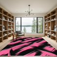 thumbnail image 2 of ODIKA 8' x 10' Machine Washable Non-Slip Area Rug, abstract print High Traffic Rug, Pink, 1149529, 2 of 7