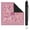 Pink82, variant on 31.5 Inch Non-Slip Neoprene Travel Mahjong Mat with Rules and Bag, Pink American Mahjong Table Cloth for Poker Board Card Games, Great Gift (Chinoiserie)