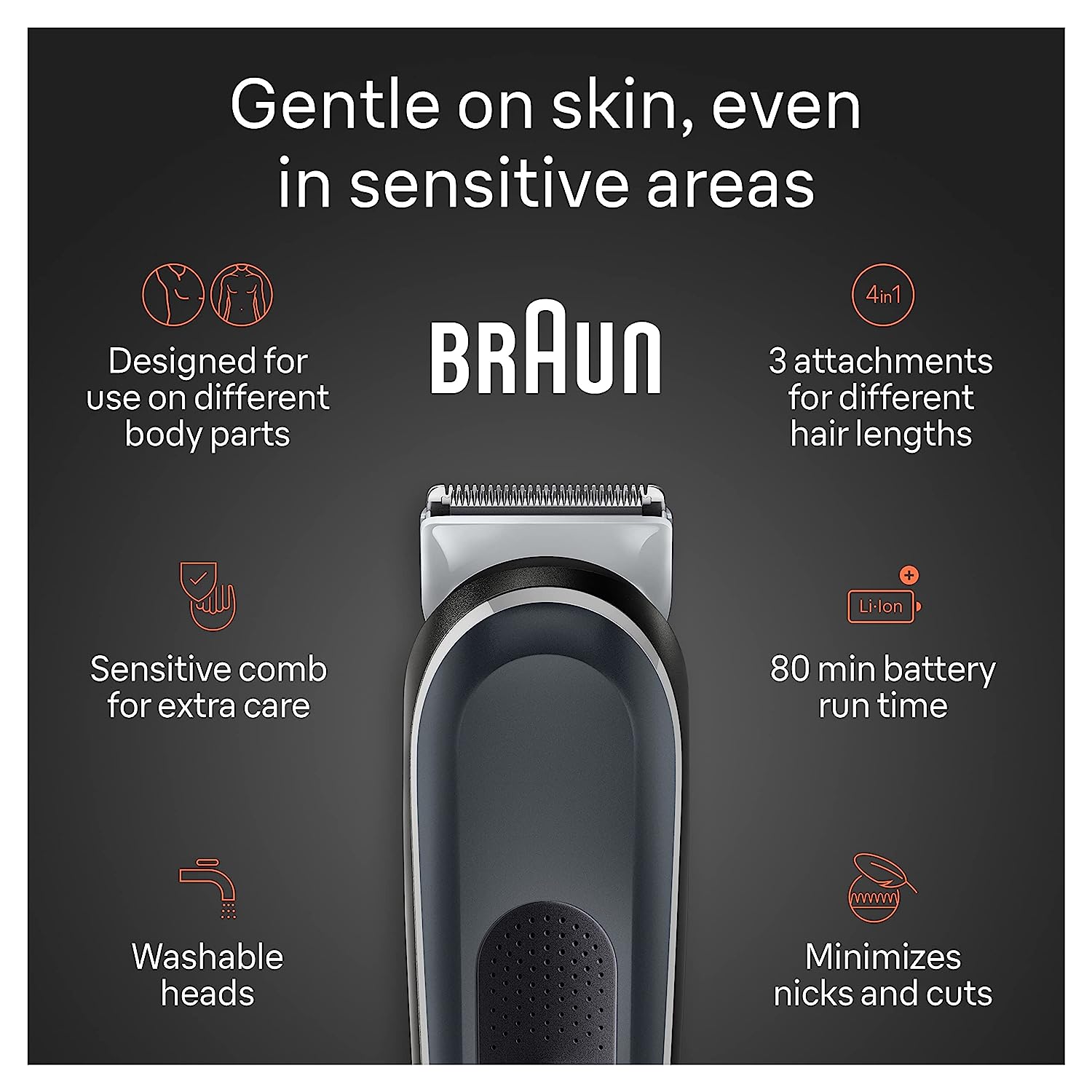 Braun Series 3 BG3340 Rechargeable Body Groomer photo 3