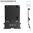 thumbnail image 5 of VIVO VESA Adapter Plate Bracket Designed for 24" M1 and M3 iMac Series Monitors, 5 of 8