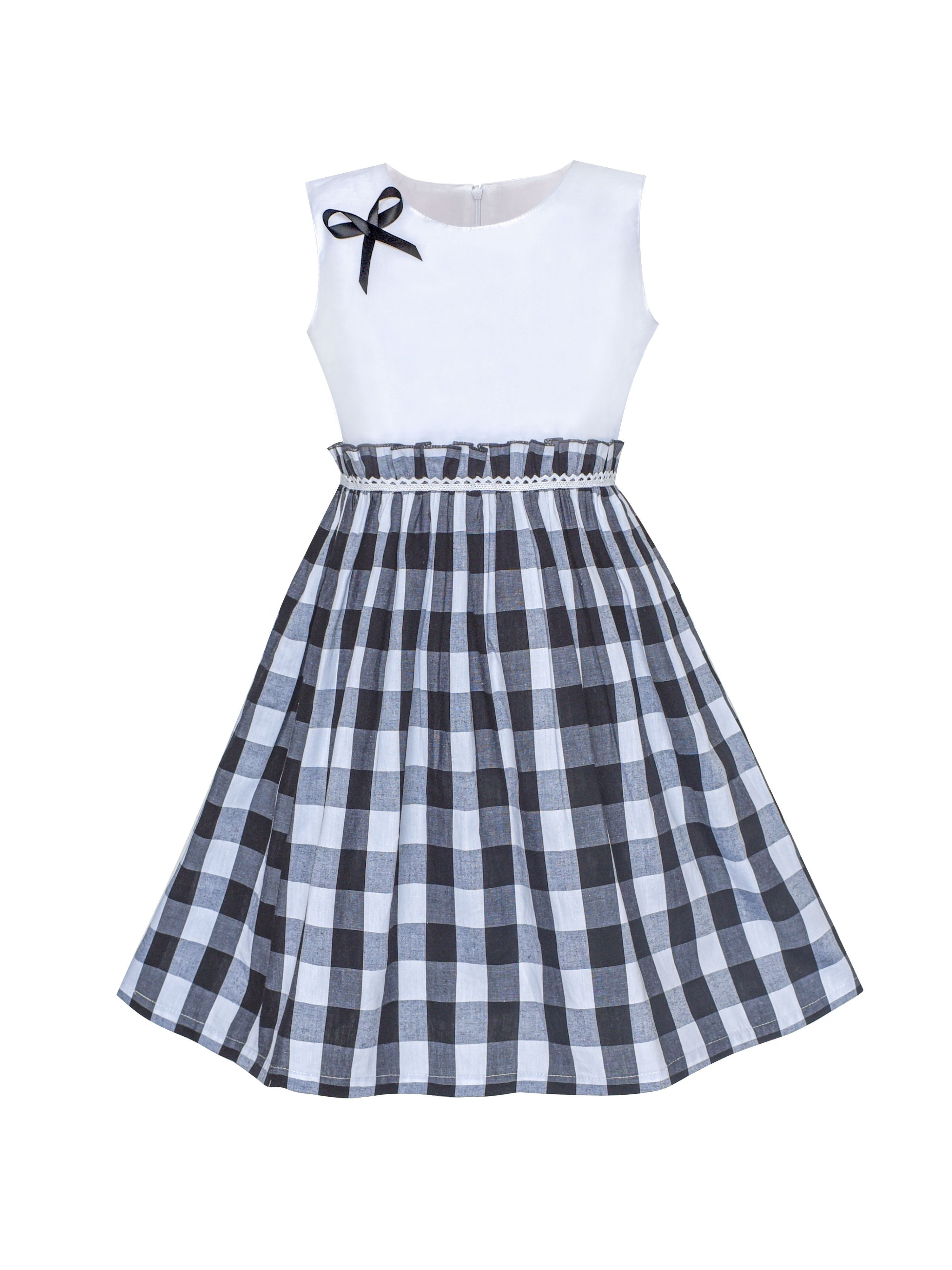 checkered sundress