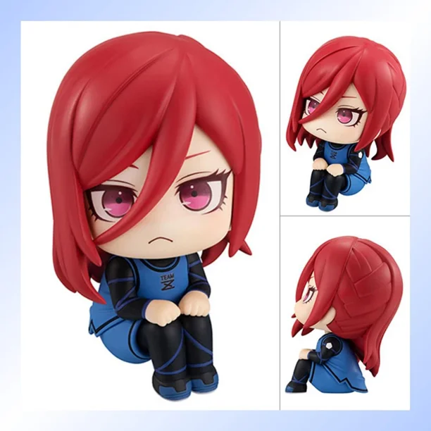 Figurine Seishiro Nagi, figurine d'action Blue Lock, tête changeante