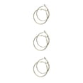 thumbnail image 2 of Pendientes para Niña Sonducket Aro grande sin orificio para la oreja acero dorado, 2 of 6