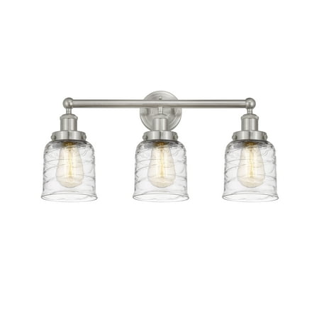 

Innovations Lighting 616-3W-10-25 Bell Vanity Bell 3 Light 25 Wide Vanity Light - Brushed
