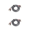 thumbnail image 3 of sweethay Cables RCA de 5MM, adaptador de enchufe de aleación resistente al desgaste, divisor de auriculares, accesorios de tarjeta de sonido, 2m 2piezas, 3 of 6