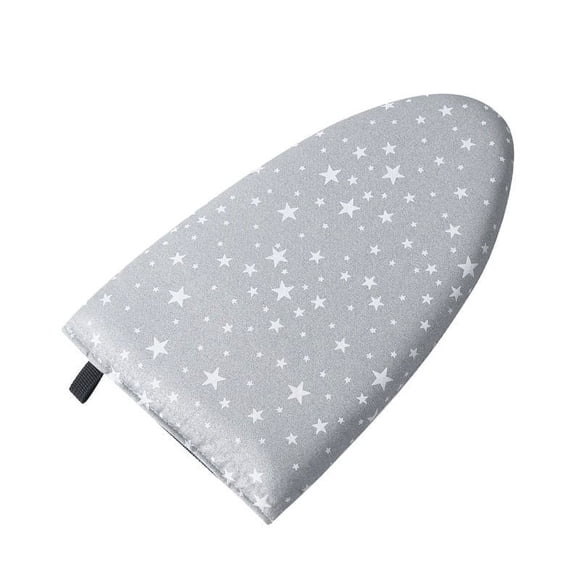 Tabla de planchar de mano con percha de hierro - Mini almohadilla portátil para cuellos y mangas, capa impermeable resistente al calor, 25x15cm