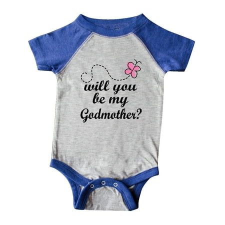 

Inktastic Godmother Proposal Baby Girl Gift Baby Girl Bodysuit