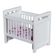 thumbnail image 1 of Cuna de bebé blanca en miniatura Dollhouse Furniture, escala 1:12, 1 of 3