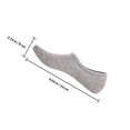thumbnail image 2 of YSNOOWE 9 Pares De Calcetines No Show Antideslizantes Para Uso Diario En Zapatillas Y Mocasines, 2 of 8