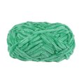 thumbnail image 1 of Unique Bargains Fil Chenille en Velours Super Volumineux en Polyester Vert Foncé, 87 Yards, 1 of 7