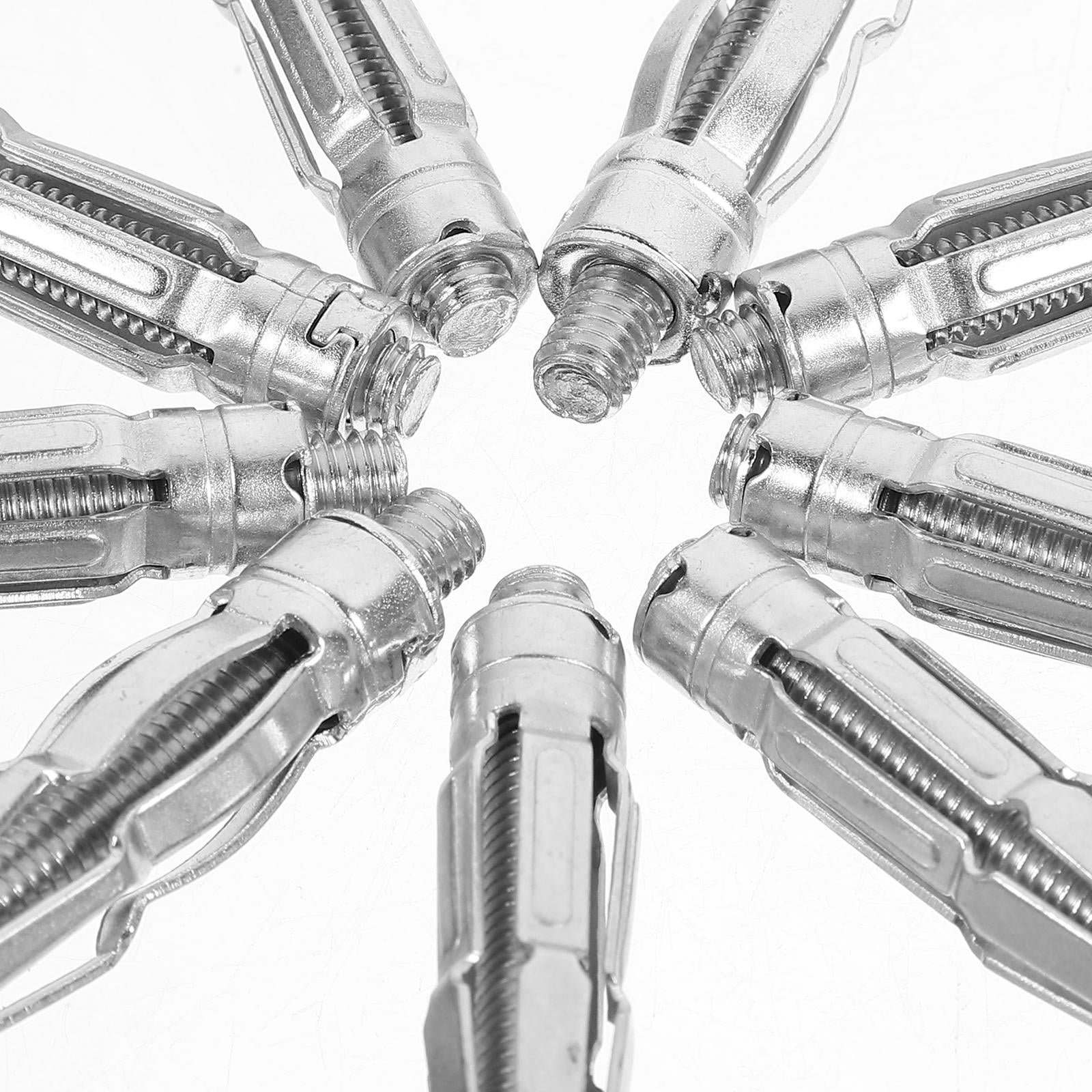 UPKOCH Heavy Drywall Anchors Galvanized Steel 30Pcs M6x52