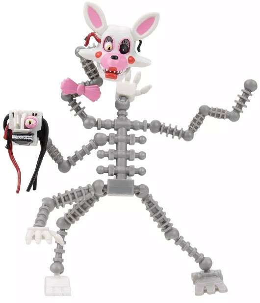 FNAF 4-Pack Collectible Figures – Bonnie, Freddy, Chica & Mangle by Jazwares