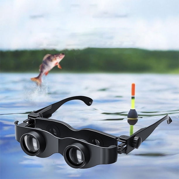 Binoculares de pesca, binoculares de mano para pesca, gafas de pesca de mano para miopía, presbicia y visión normal. Telescopio monocular.