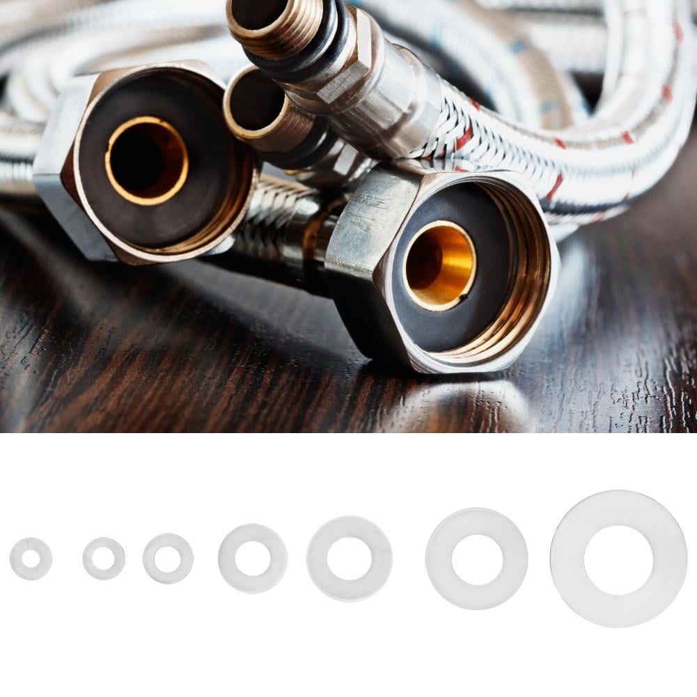 350pcs Nylon Washers M2//M2.5//M3//M4//M5//M6//M8 O-Ring Flat Spacer Flat Gasket Ring Kit