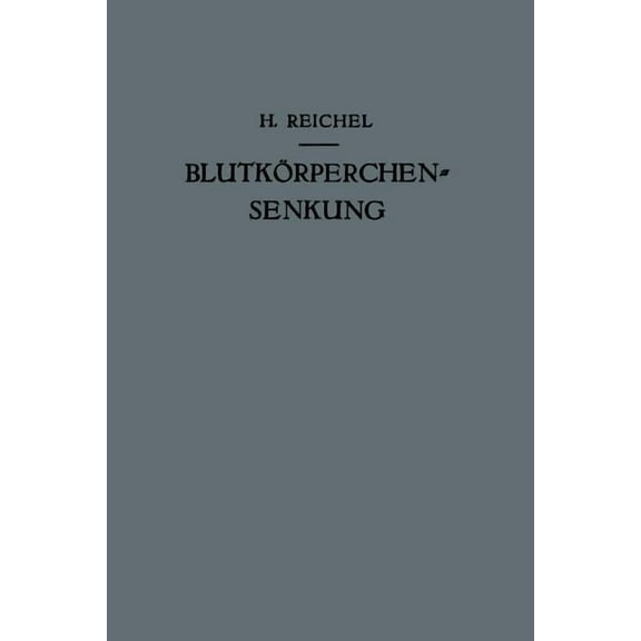 Blutkörperchensenkung, (Paperback)