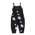 thumbnail image 2 of QISIWOLE Halloween Jumpsuit Gift for Toddler Baby Girl Spaghetti Straps Romper Cute Pumpkin Graphic One Piece Outfit Clearance !, 2 of 9