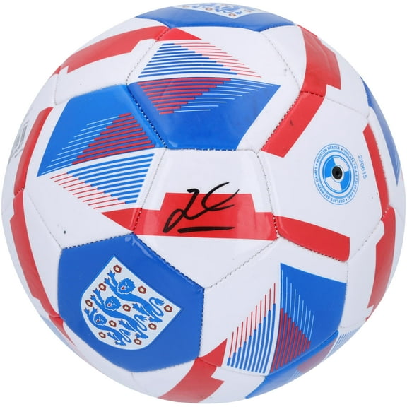 Jordan Henderson England National Team Autographed England Soccer Ball - Fanatics Authentic Certified