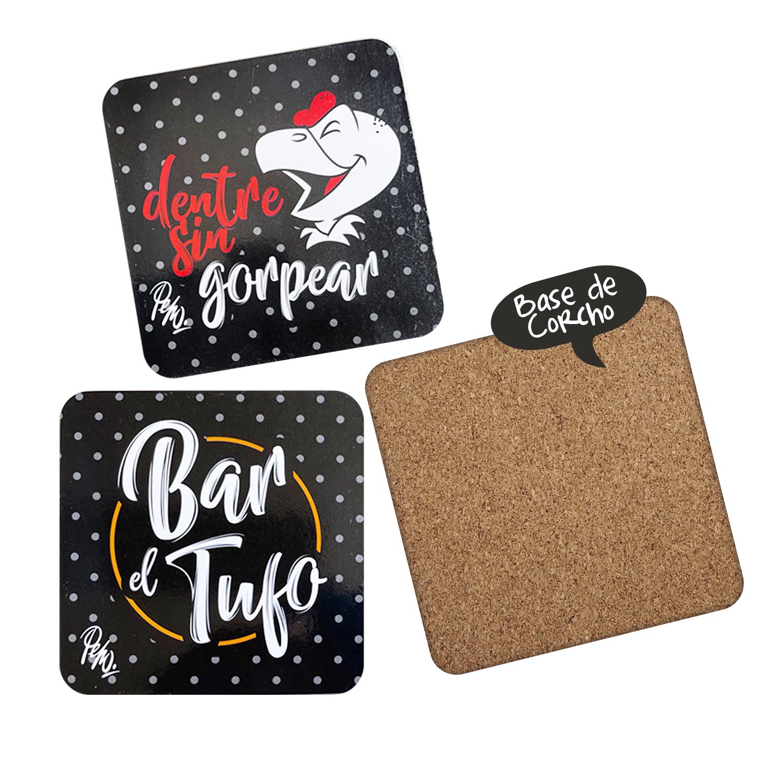 4 Posavasos