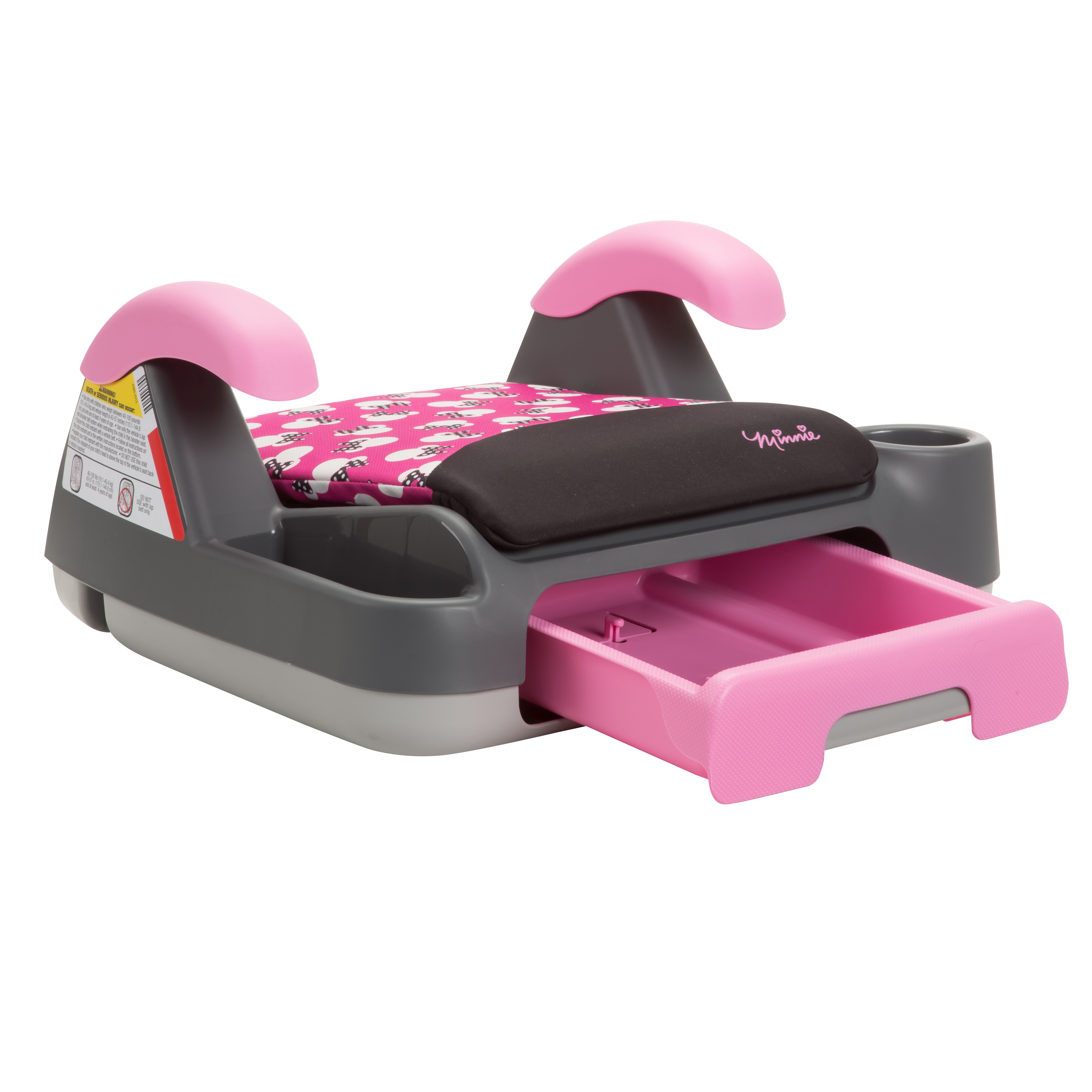 Disney Store 'n Go Backless Booster Car Seat, Minnie Silhouette Pink - image 2 of 7