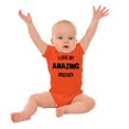 thumbnail image 3 of Love My Amazing Brother Cute Sibling Romper Boys or Girls Infant Baby Brisco Brands 6M, 3 of 7