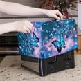 thumbnail image 5 of HELLHERO Butterfly Print Bread Machine Cover 2 Slice Dustproof, Anti Scratches and Stain Toaster Cover, Easy to Clean Small Appliance Covers for Kitchen Decor, 5 of 8