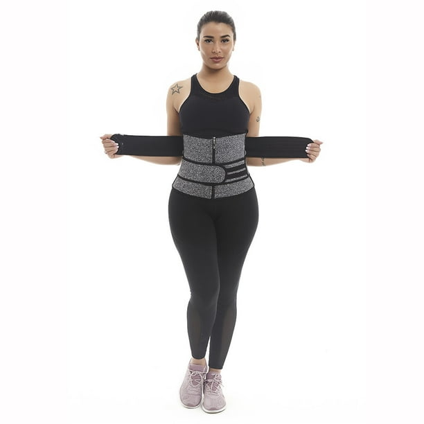Women Waist Corset Slimming Belt Girls Weight Loss Compression Workout  Fitness Belly Belt 