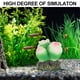 thumbnail image 4 of Acuario decorado con plantas de resina y rocas volcánicas, y piedras de acuario decoran el paisaje., 4 of 5
