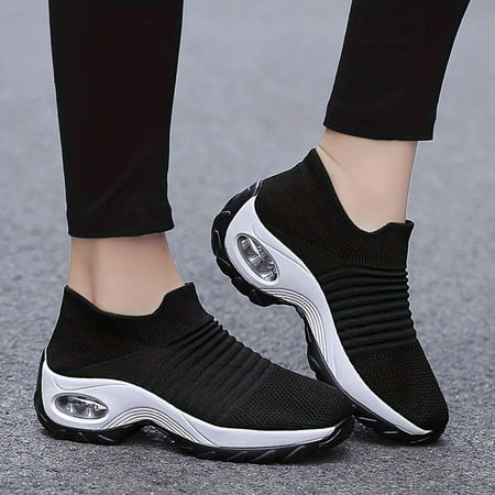 Sneakers For Women Lightweight Comfortable Walking Shoes Easy Slip-On Design Sneakers For Women Lightweight Comfortable Walking Shoes Easy Slip-On Design
