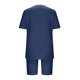thumbnail image 5 of mfyjkho Pantalones Cortos Para Mujer, Conjunto De Camisa De Manga Corta Abotonada Y Pantalones Cortos Con Cordón De Lino Y Verano Para Mujer Pantalones Cortos Deportivos Para Mujer Xxxxl, 5 of 6