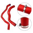 thumbnail image 6 of 2 Pcs Silicone Radiator Coolant Hose Tube with 4 Clamps for Jeep Cherokee Xj 4.0 L6 Red Blue, 6 of 6