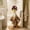 B, variant on Orangide Goose Decoration Fall Decor 23 Inch Porch Goose Bathrobe Outdoor Garden Statue Clothing with Deer Pattern for Yard Lawn Patio Perfect for Thanksgiving Autumn Display
